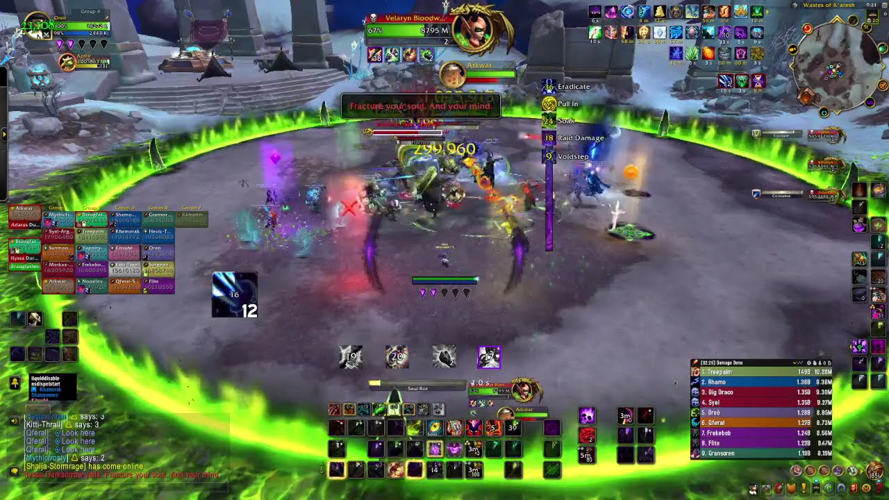Manaforge Omega | The Soul Hunters | Mythic | Hellcaller Affliction Warlock