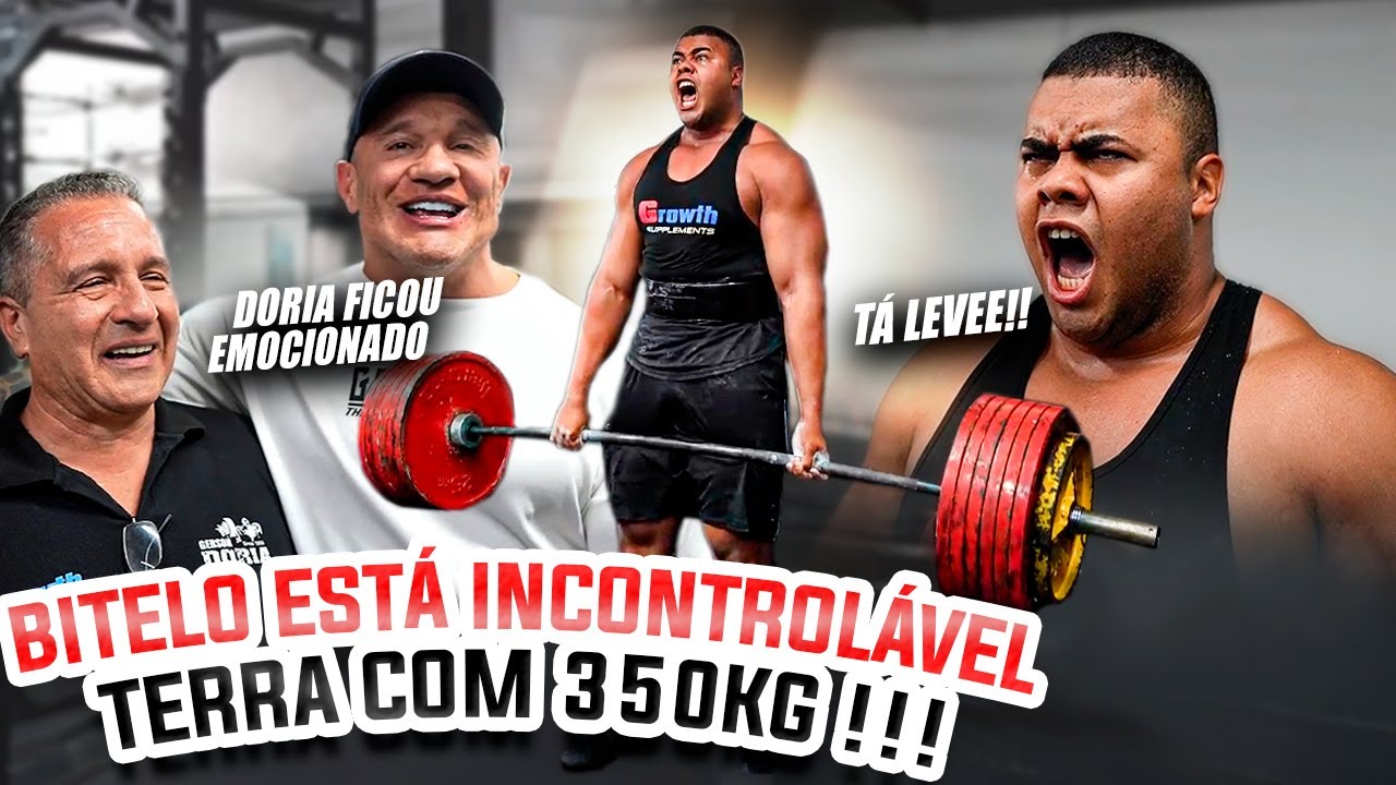 BITELO SUPEROU SEU LIMITE COM CARGA M&Aacute;XIMA NO TERRA DE 350KG COM GIGA E DORIA