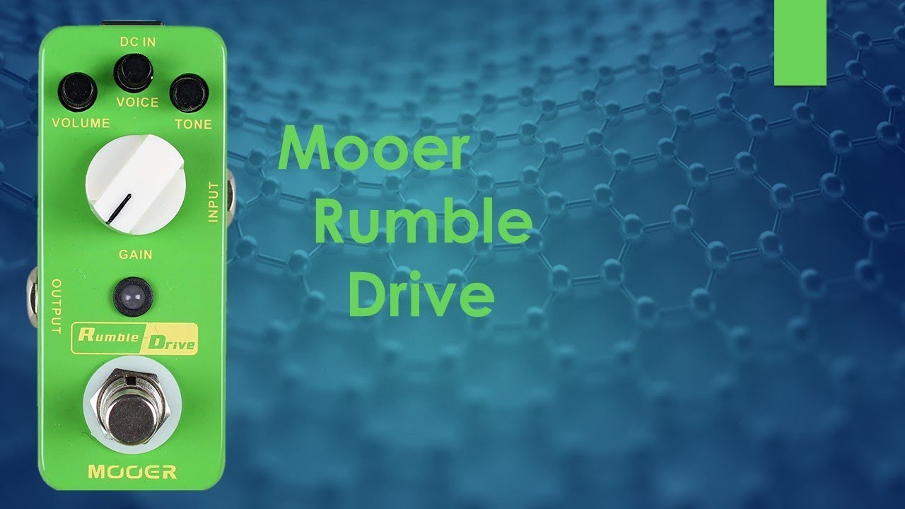 Demo of the Mooer Rumble Drive