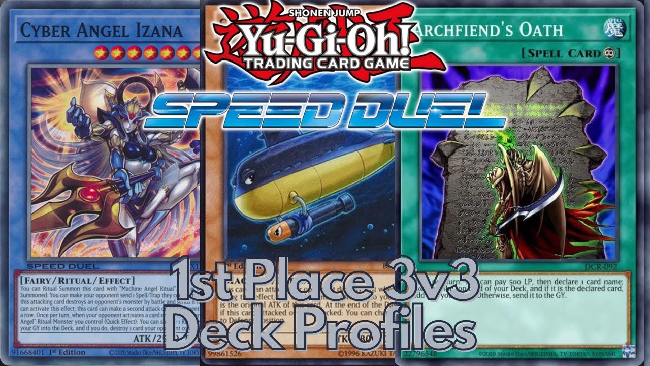 Speed Duel: 1st Place YCS Las Vegas 3v3 Deck profiles