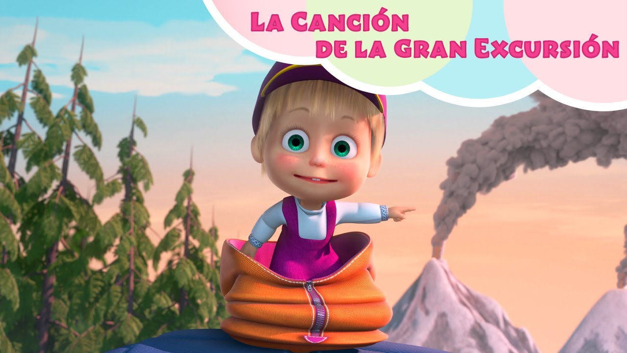 NUEVA CANCIÓN 🗺️ La Canción de la Gran Excursión ⛺ TaDaBoom Español / Masha y el Oso