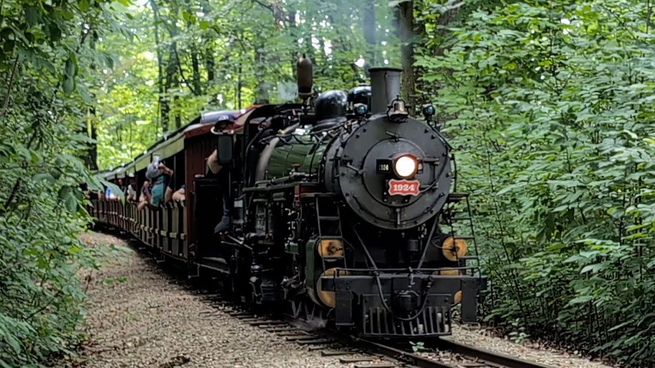 Milwaukee Zoo 1924: Last Days of Steam on the North Shore Bank Safari Train