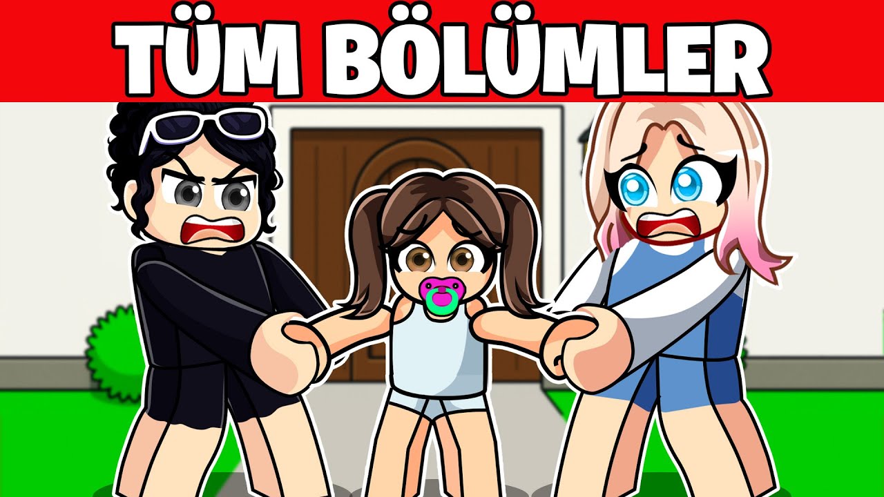 KÖTÜ ANNEM BÜTÜN BÖLÜMLER💥ROBLOX BROOKHAVEN🏡RP