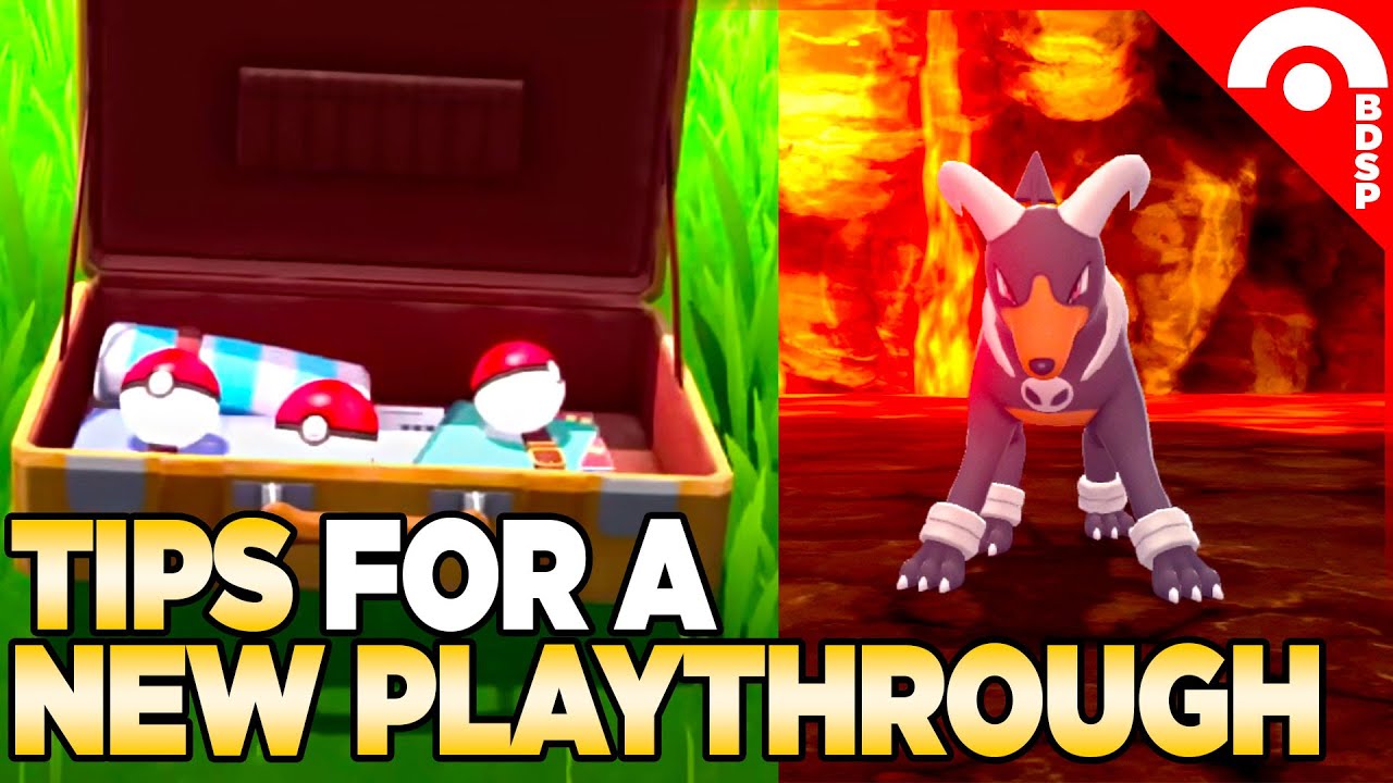 Советы по началу игры для нового прохождения Pokemon Brilliant Diamond и Shining Pearl