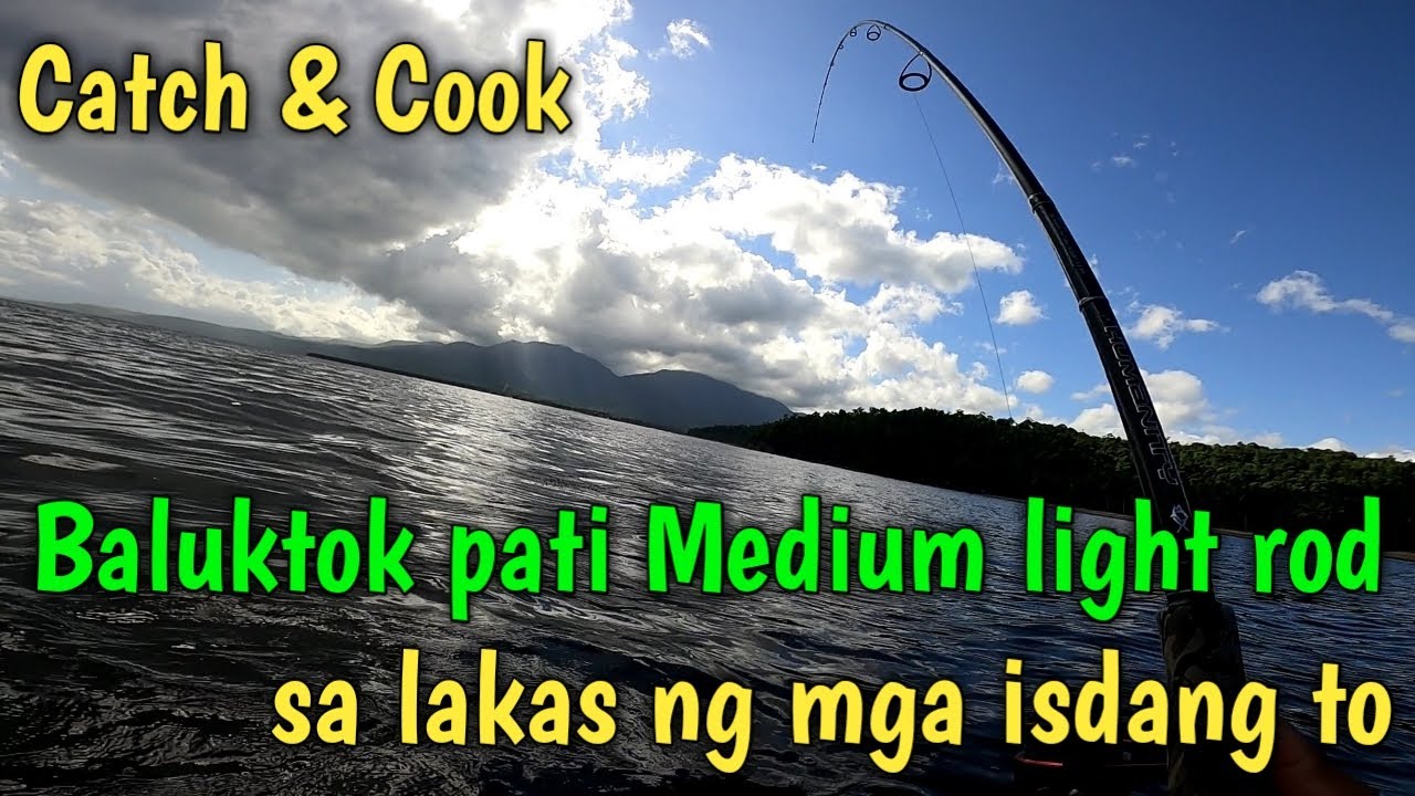 ML Ep.13 Baluktot pati Medium light rod sa lakas ng mga isdang to | Medium light fishing Philippines