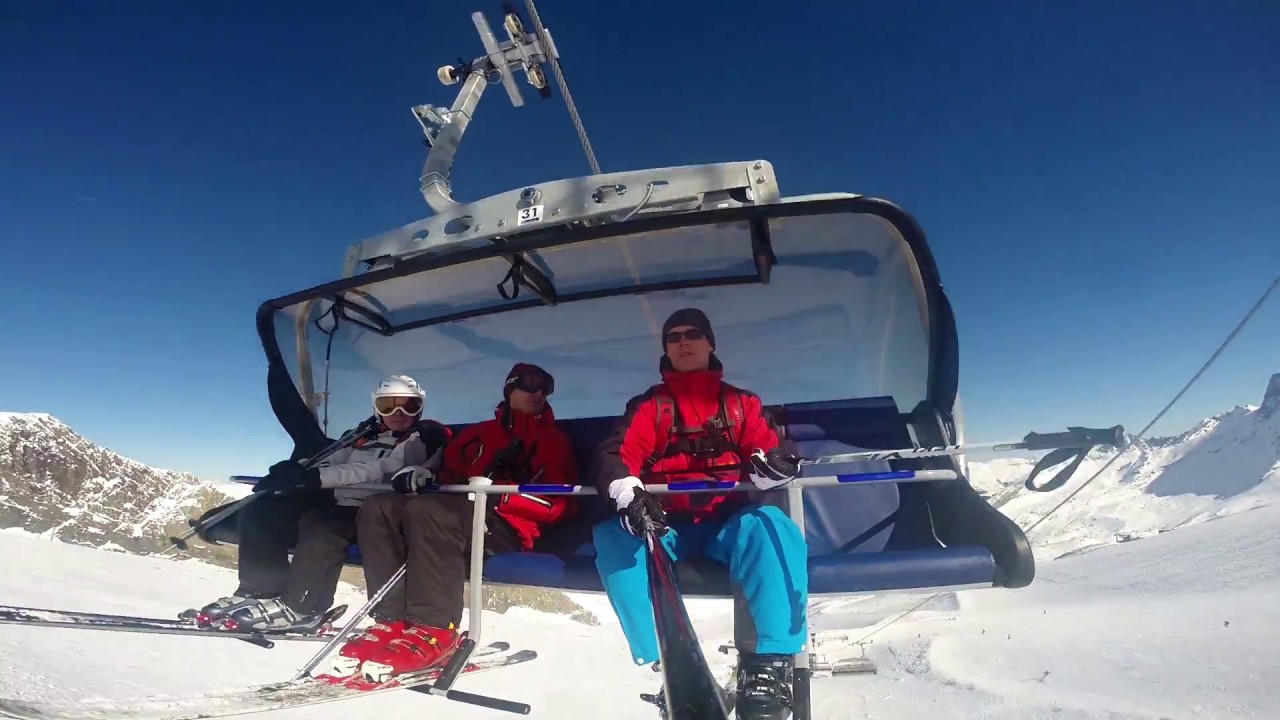Skifahren carven Hintertuxer Gletscher 2016 Rossignol Soul 7, Dynastar Sultan , Tigershark, GoPro HD