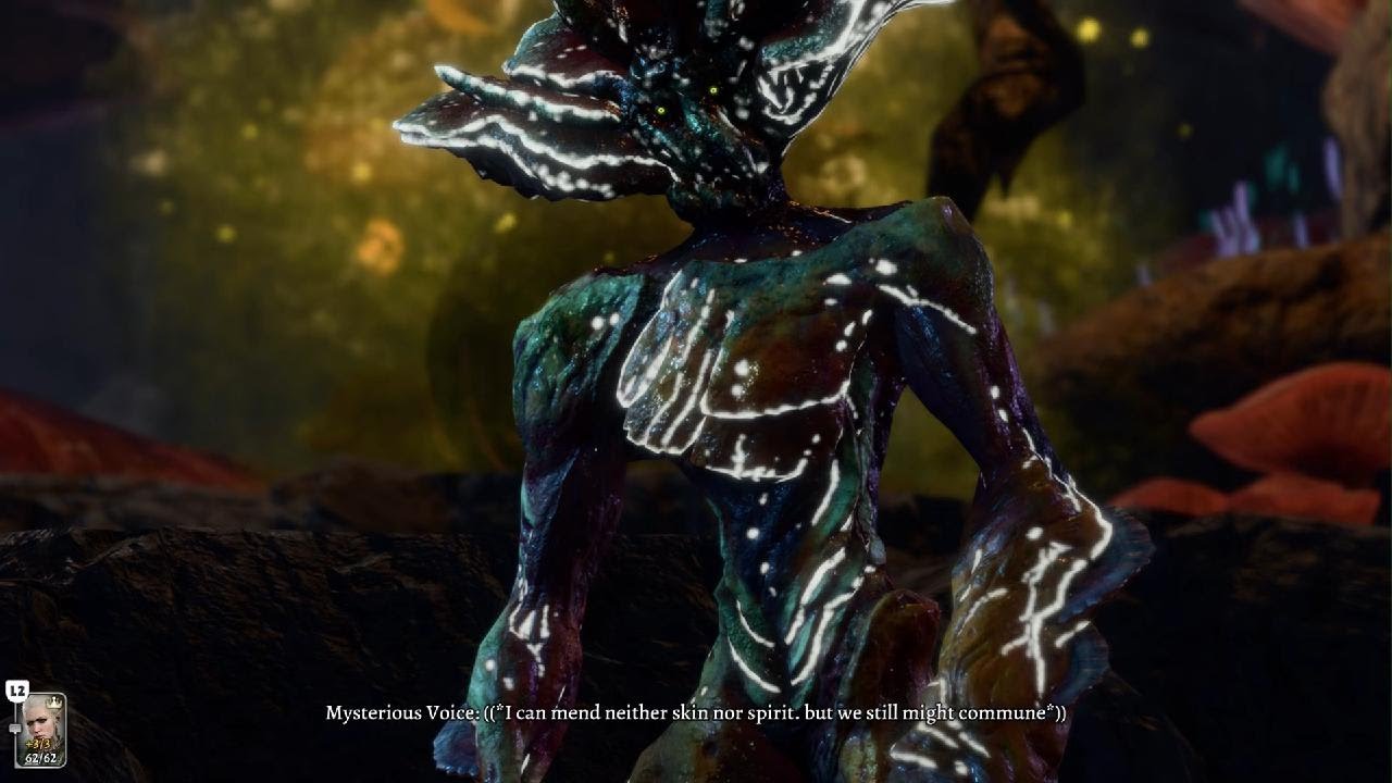 [BG3 Baldur's Gate 3] Meeting the Myconids (Astarion dialogue)
