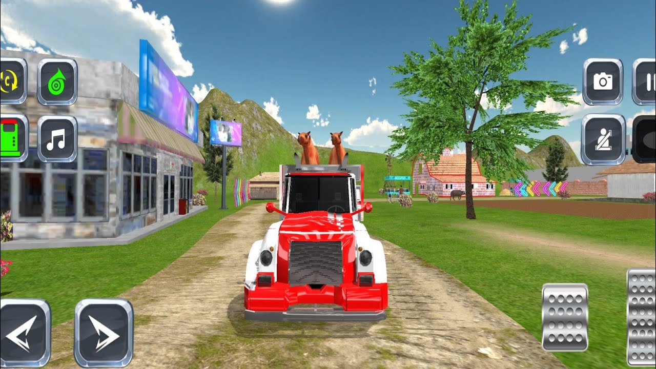 Animal Cargo Truck Simulator game 🎮😁😆