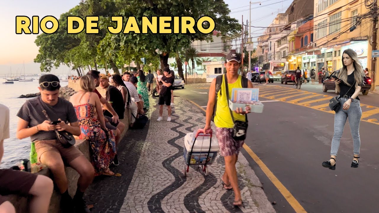 WALKING THROUGH THE URCA NEIGHBORHOOD – RIO DE JANEIRO【4K】