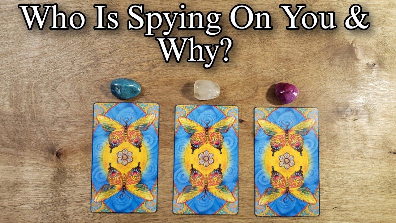 👤🔍 Who Is Spying On You & Why? Pick A Card Tarot Reading