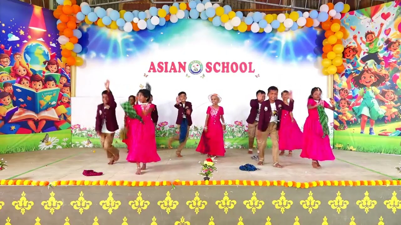 ASIAN SCHOOL #ANNUAL DAY #25-26#22nd song