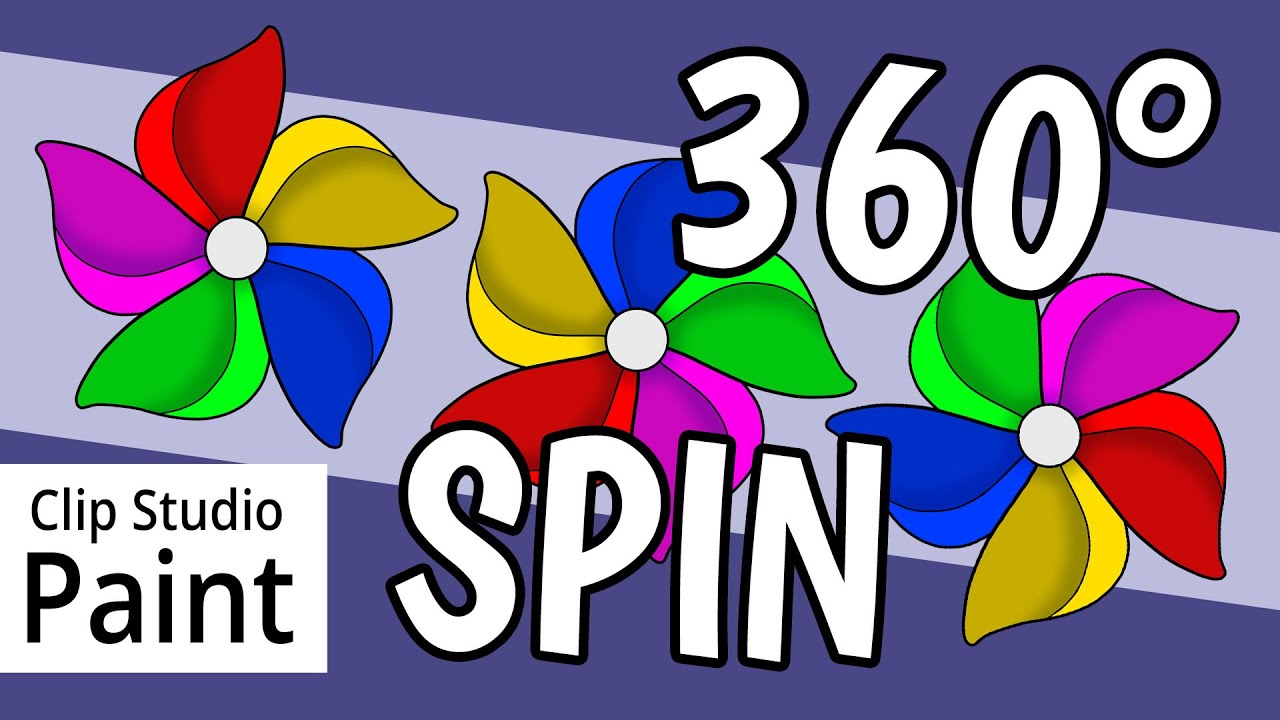 Easy 360 Degree Rotation - Animation in Clip Studio Paint