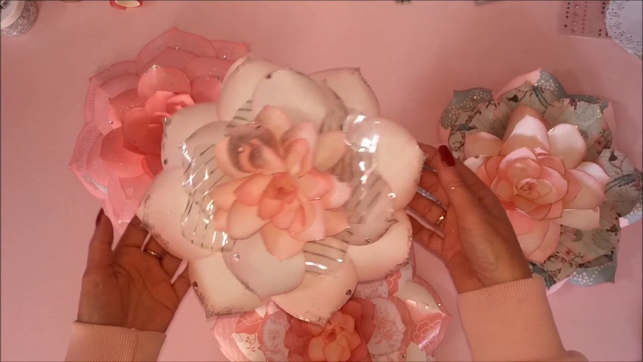 Tutorial  Flor Gigante De David Tutera