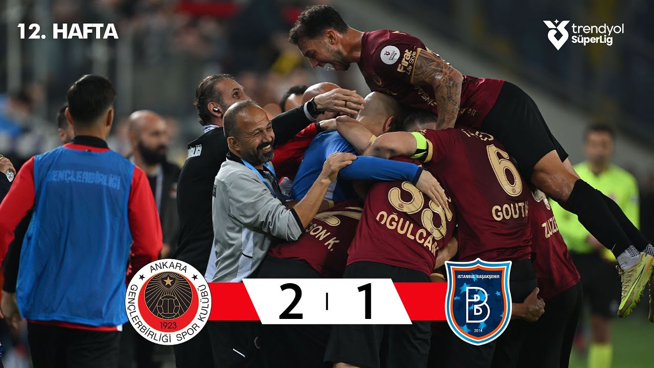 Gen&ccedil;lerbirliği (2-1) Başakşehir - Highlights/&Ouml;zet | Trendyol S&uuml;per Lig - 2025/26