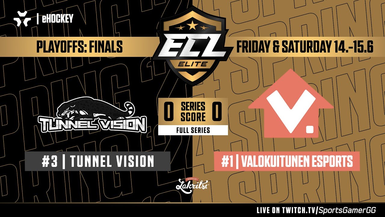 ECL '24: Spring - Elite Finals | Full Series Highlights [NHL 24] [6v6]