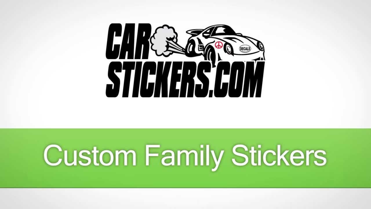 Family Stickers - Design Tool Instructions