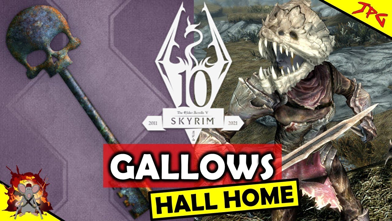 SKYRIM, НОВЫЙ ДОМ НЕКРОМАНТИИ! Висельный зал! Постоянный последователь нежити? Посох Червей! Новы...