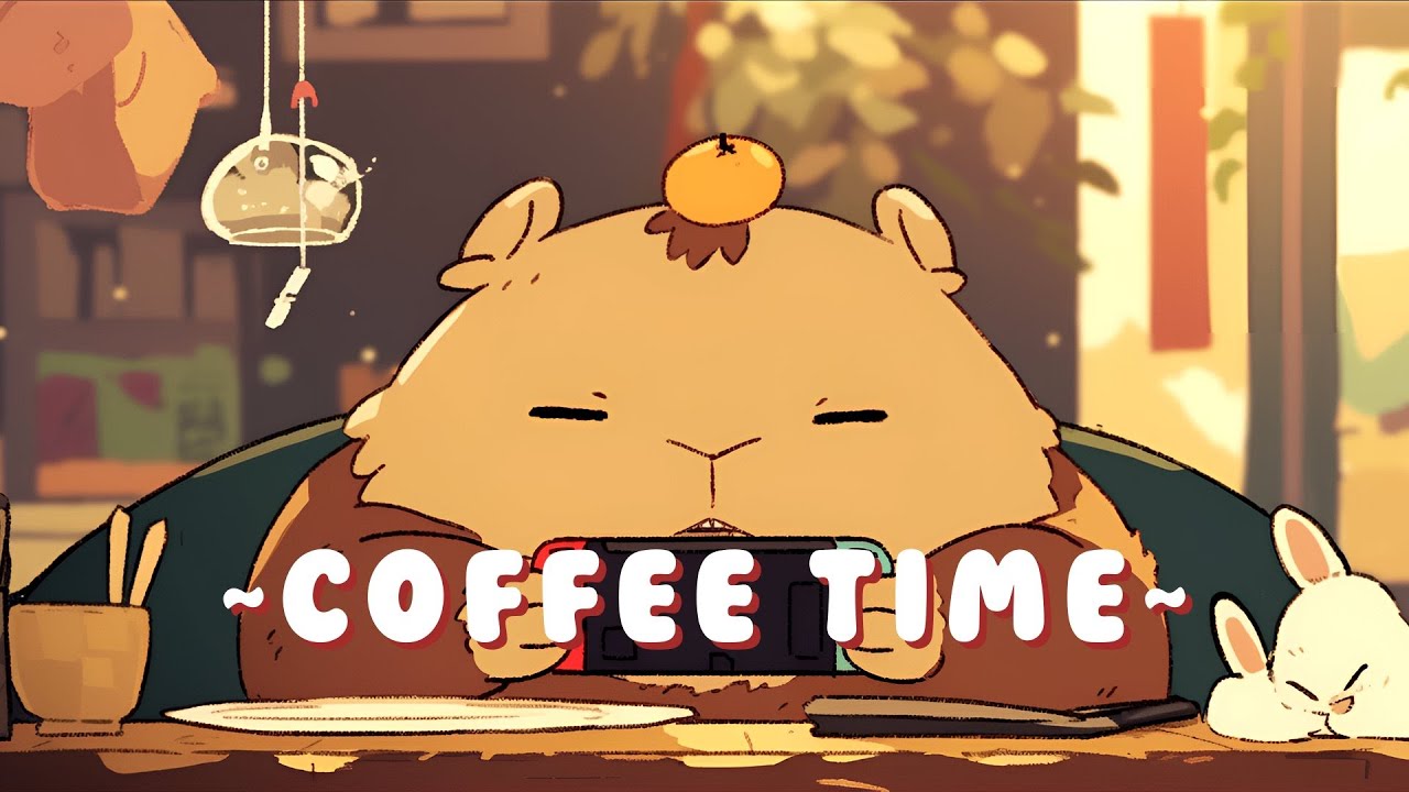 Capybara Music Corner - Lofi Hip Hop for Studying ~ Quiet Moments ~ 🦫 ✨ 🌙