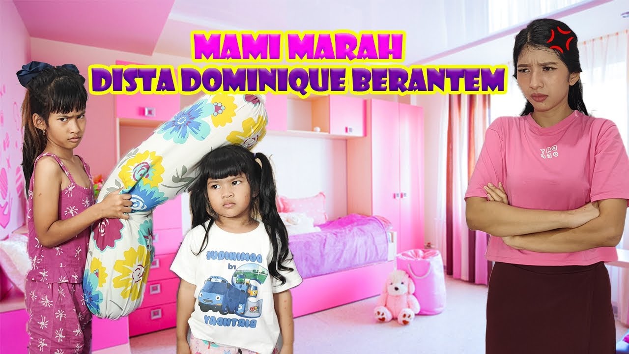 DISTA DI MARAH MAMI😡!! BERANTEM SAMA DOMINIQUE!! #viralvideos