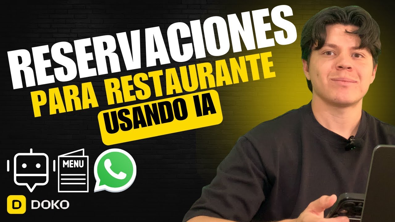 Cómo automatizar reservaciones en tu restaurante con IA (¡sin complicaciones!)