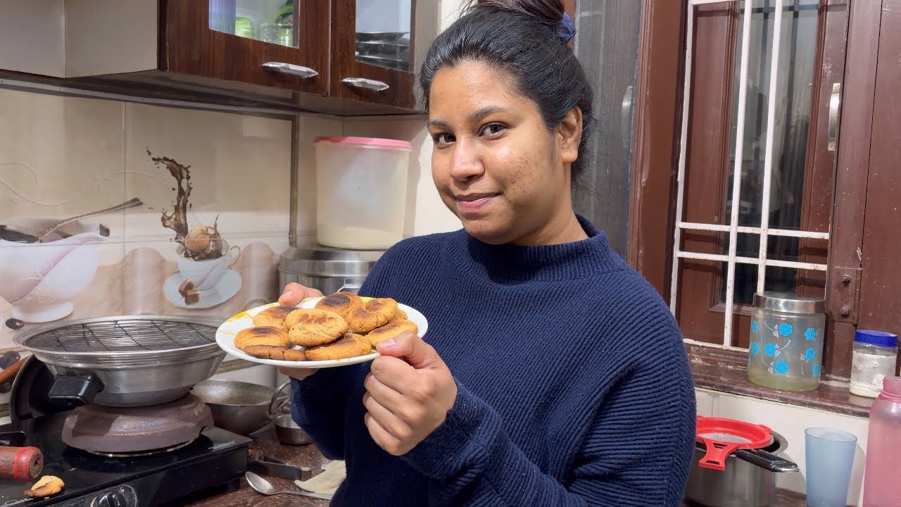 Aaj Banai Hai Healthy Cookies 🍪 😋 #food #viralvideo #vlog #surbhikirecipe