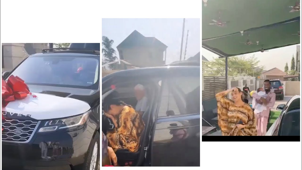 Nigerian Rapper D’banj gifts his wife Lineo a Range Rover for valentine