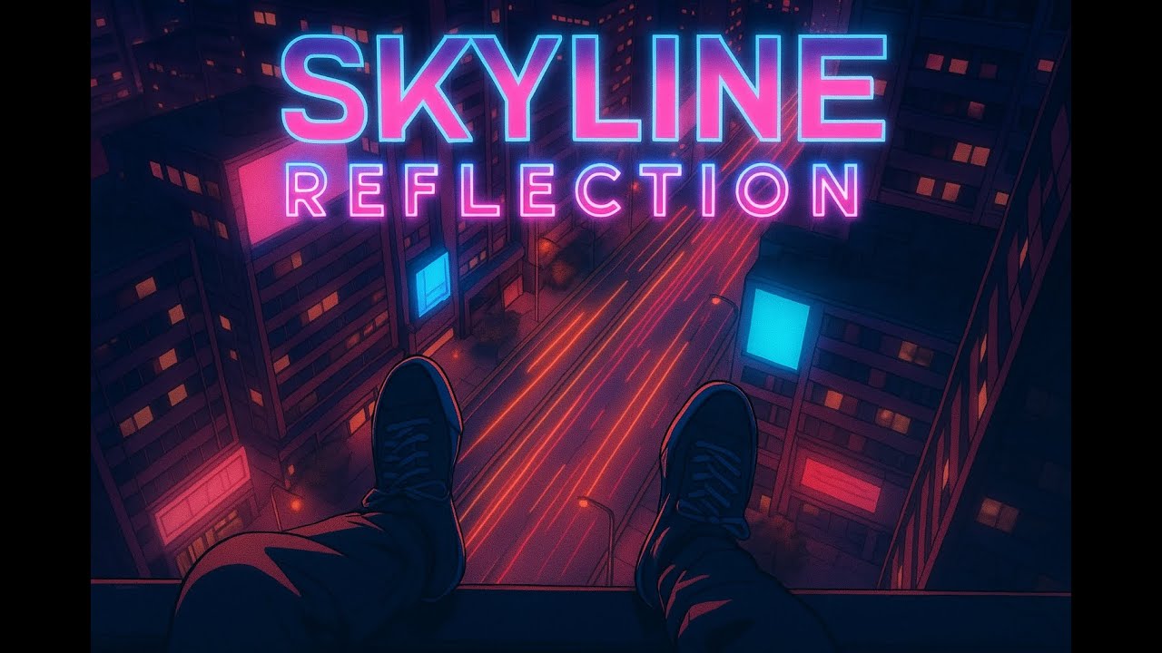 Skyline Reflection 🌆 | Warm Synthwave / Retrowave / Ambient Music for Relaxation & Positive Vibes