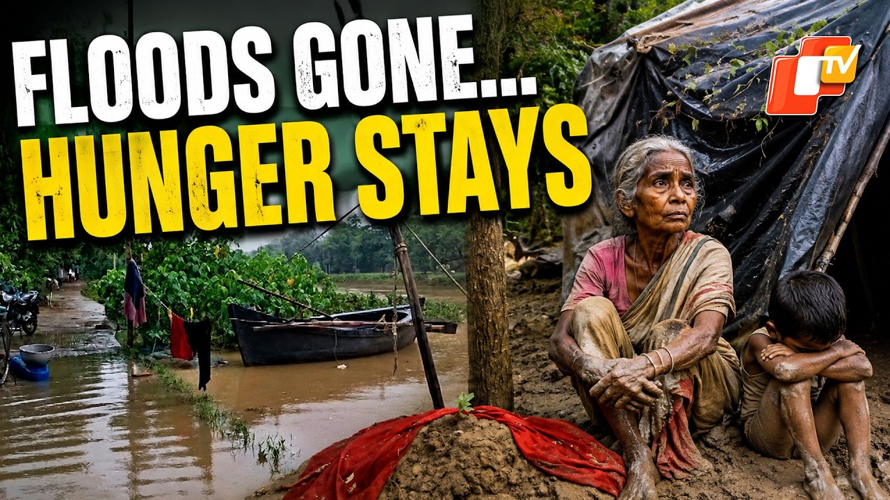 Balasore Flood Aftermath: Receding Waters Leave Homes In Ruins, Families Survive On Dry Food