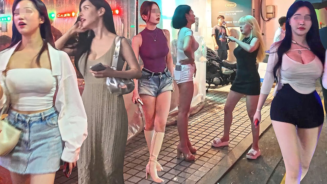 [4K 미인들이 좋아하는 압구정 거리] 언제나 놀라운 미남 미인들이 많은 압구정 로데오 거리를 함께 걸어주세요^^ #압구정#SEOUL#KOREA