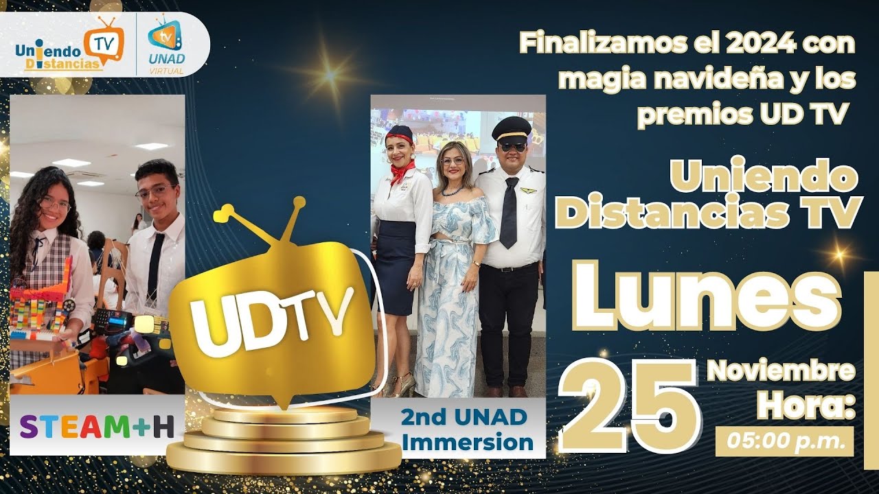 Uniendo Distancias TV: finalizamos el 2024 con magia navideña y los premios UD TV.