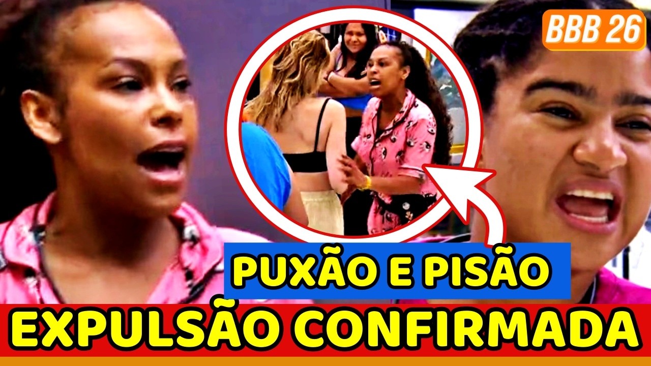 🚨🔥URGENTE! EXPULS&Atilde;O de Sol AP&Oacute;S CAOS, PUX&Atilde;O NO BRA&Ccedil;O E PIS&Atilde;O NO P&Eacute; de Ana Paula; MILENA PROVOCA E+