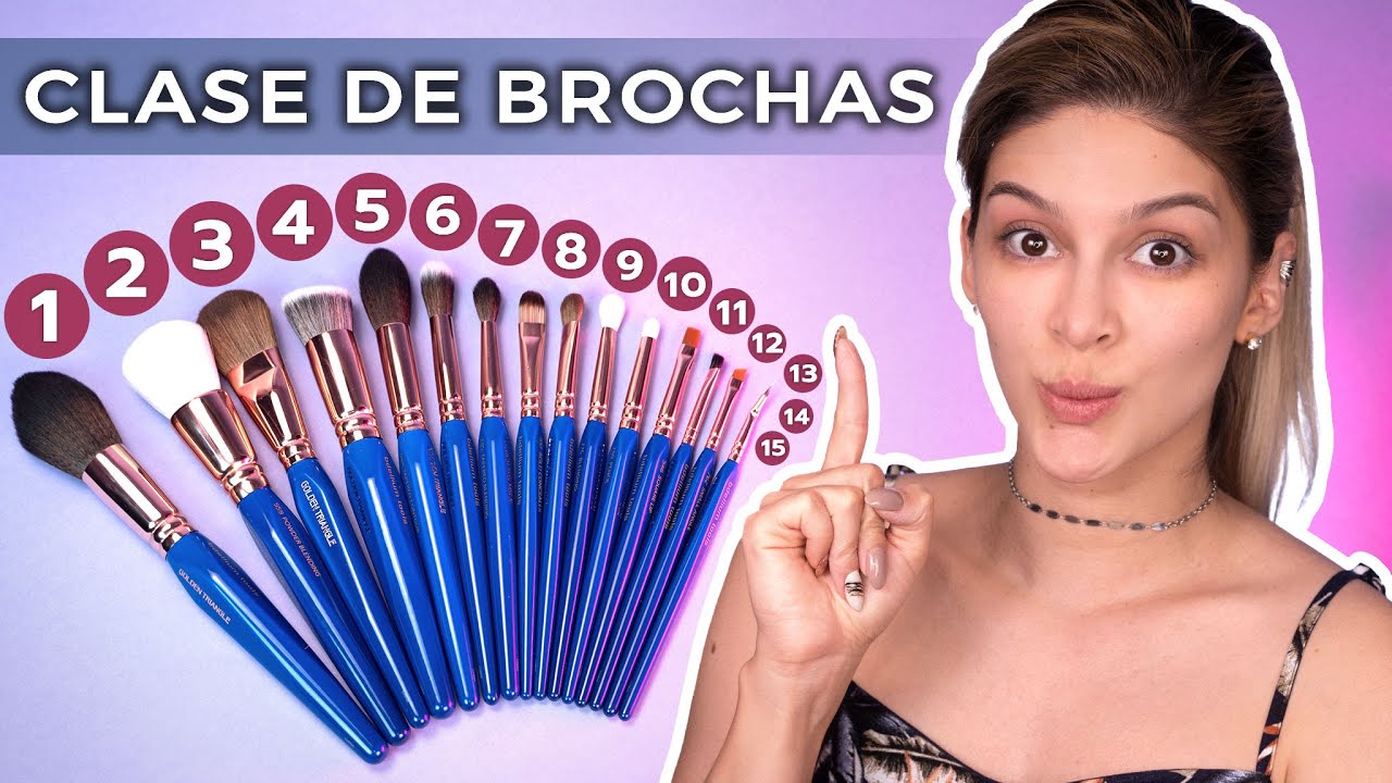 KIT BÁSICO DE BROCHAS PARA PROFESIONALES DEL MAQUILLAJE