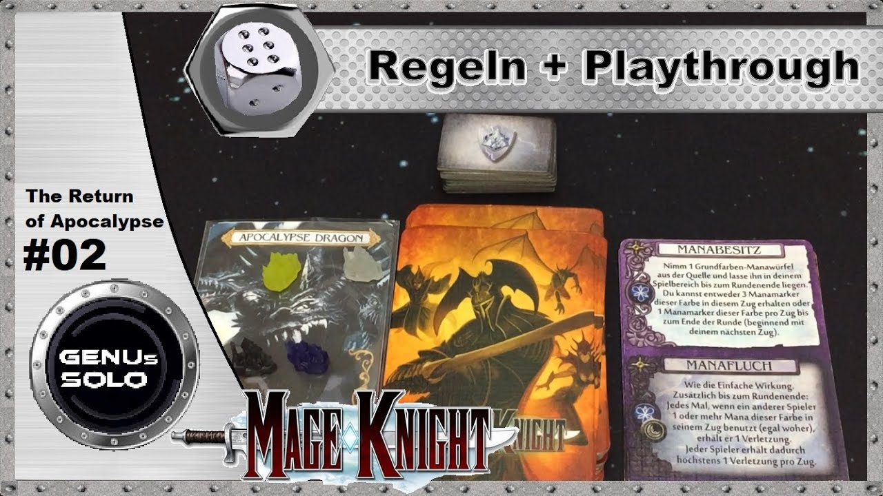 Mage Knight - The Return of Apocalypse - S07E02 - Playthrough - Regeln - deutsch