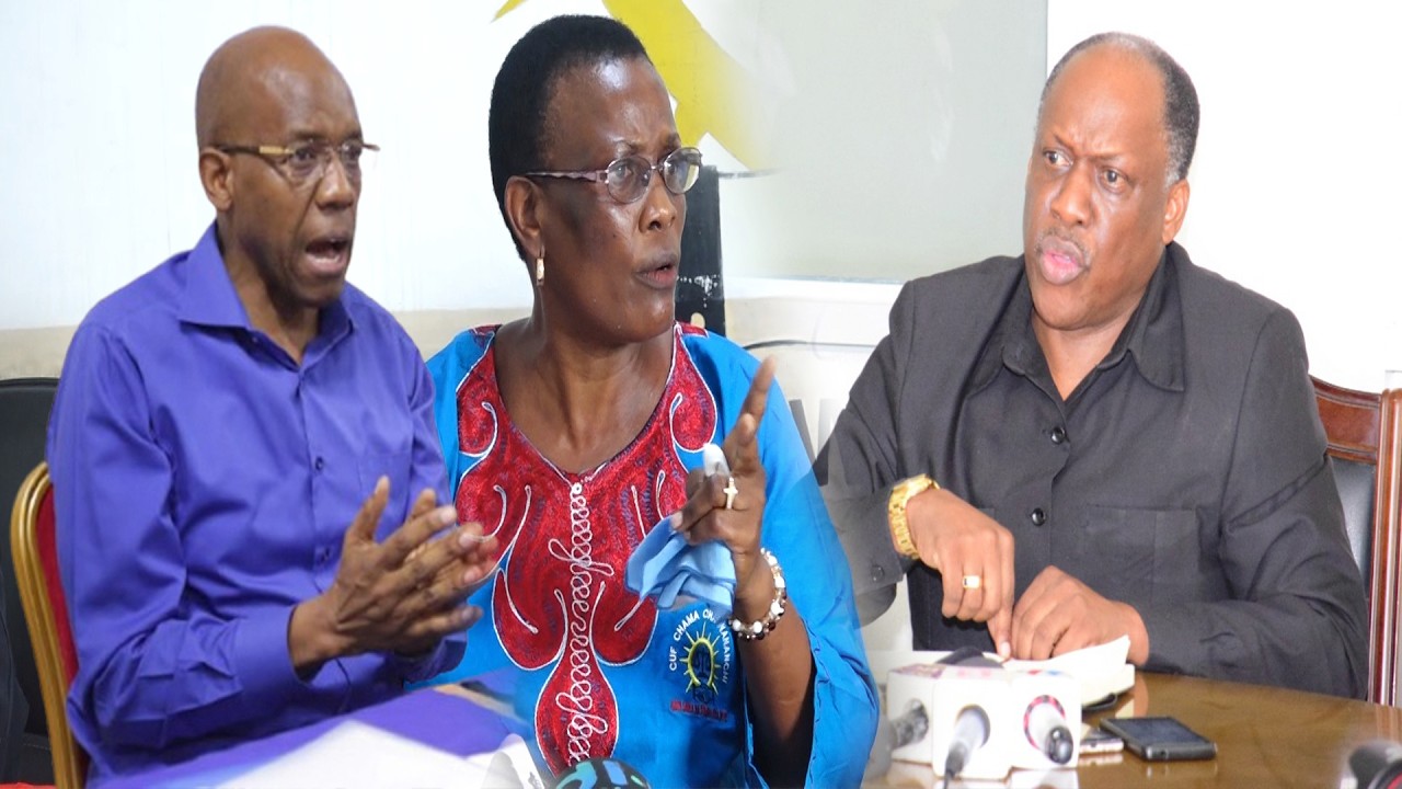 VITA NZITO!! CUF AMSHAMBULIA MSAJILI WA VYAMA VYA SIASA/WAMKOSOA VIKALI/WAFICHUA MAMBO MAZITO