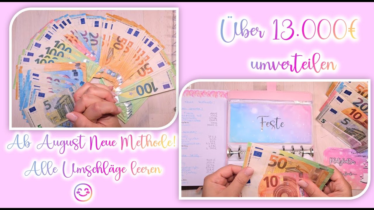 💸Alle SF-Umschläge leeren ! NEUE Budget-Methode💞Minimi #budget