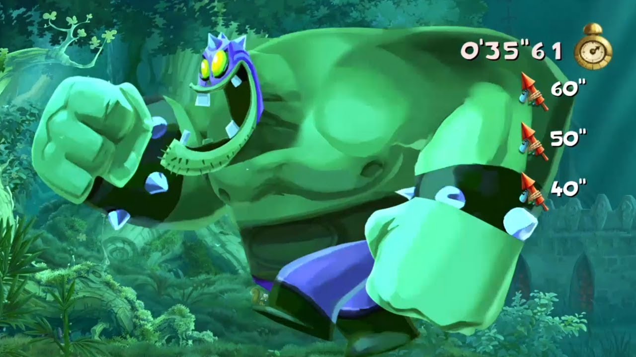 Rayman Legends Definitiv Edition - 100% Walkthrough - Part 12 - All Invaded Paintings
