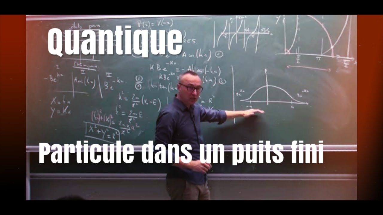 MP/PC - Mécanique quantique-  états liés d'un puits fini
