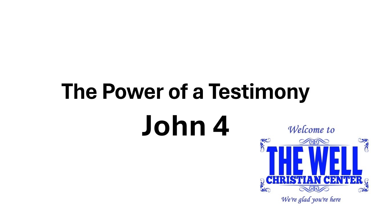 The Power Of A Testimony - 03/01/2026
