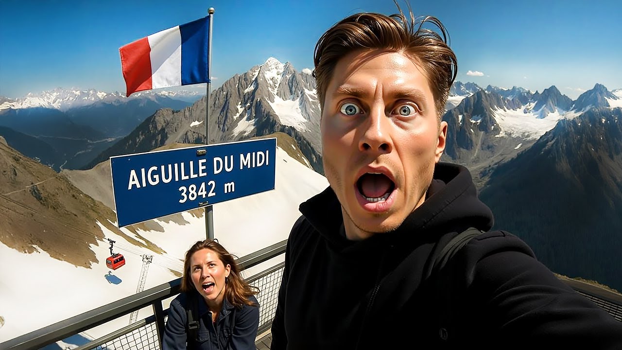 Это было страшнее, чем мы думали 🇫🇷 Aiguille du Midi (Chamonix)