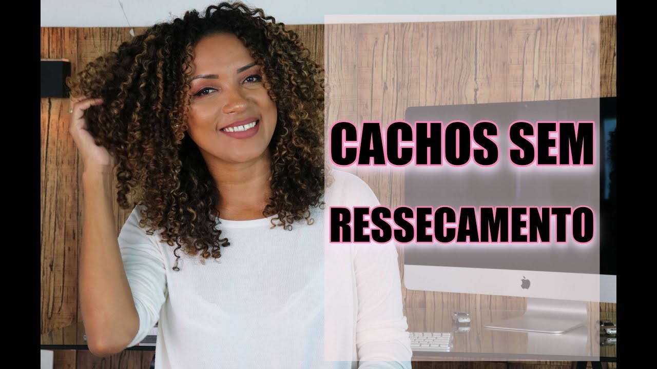 Cachos sem RESSECAMENTO, como lavar sem ressecar - por Gill Vianna