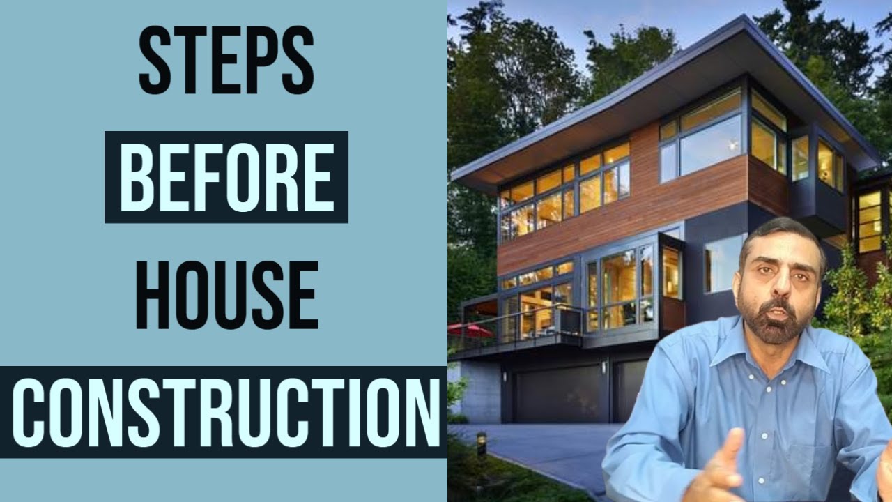 STEPS BEFORE CONSTRUCTION OF HOUSE | How to reach construction stage of house in Pakistan