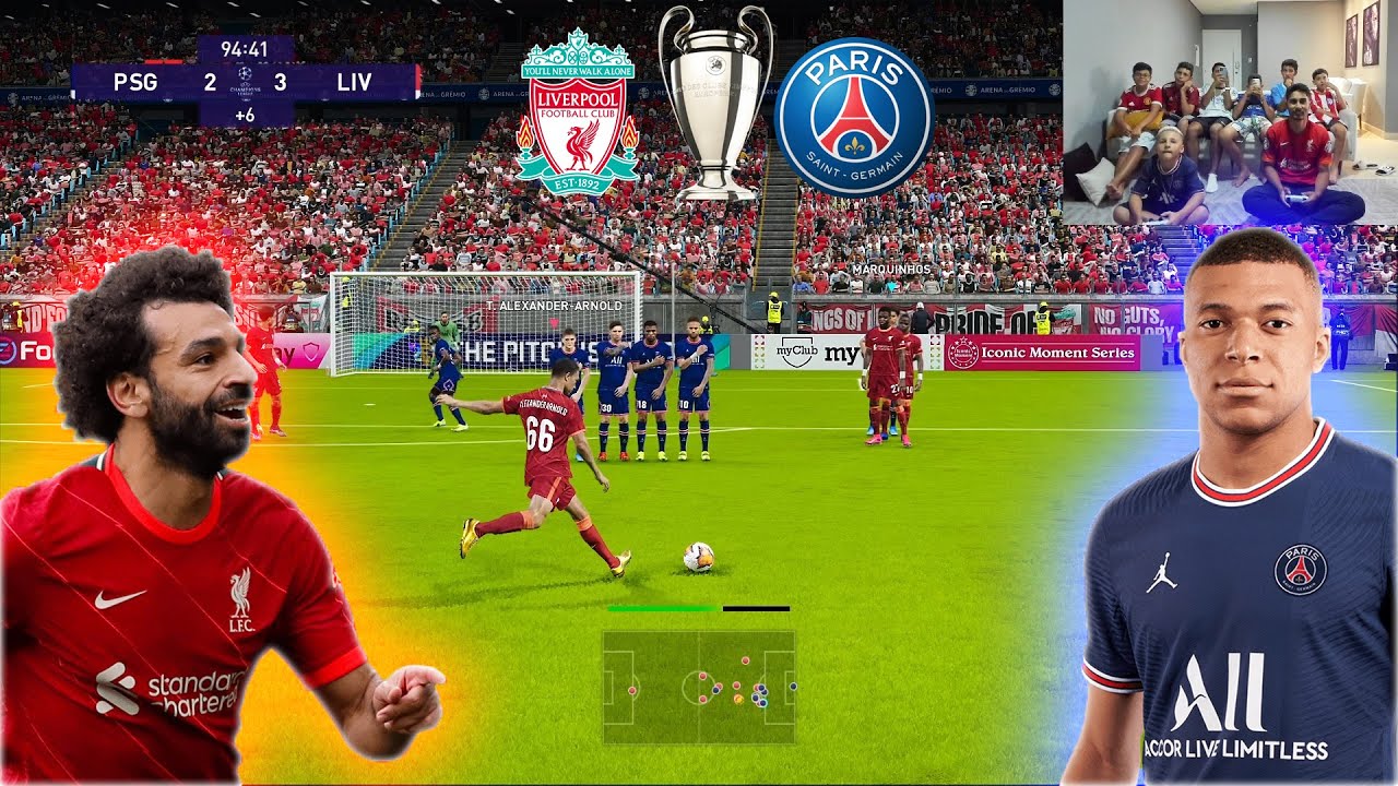 COPA RIKINHO PSG x LIVERPOOL UEFA CHAMPIONS LEAGUE JOGO 2 ‹ Rikinho ›