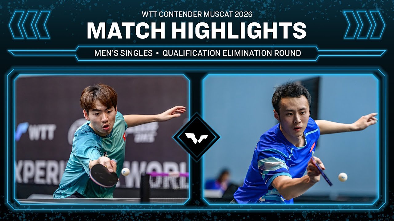 Yiu Kwan To vs Xu Haidong | MS QER | WTT Contender Muscat 2026