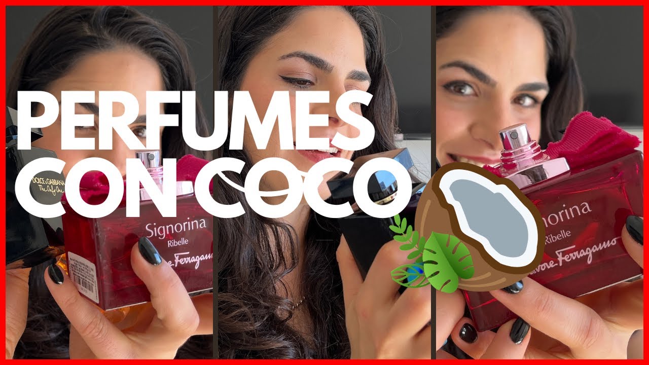 Perfumes que huelen a coco