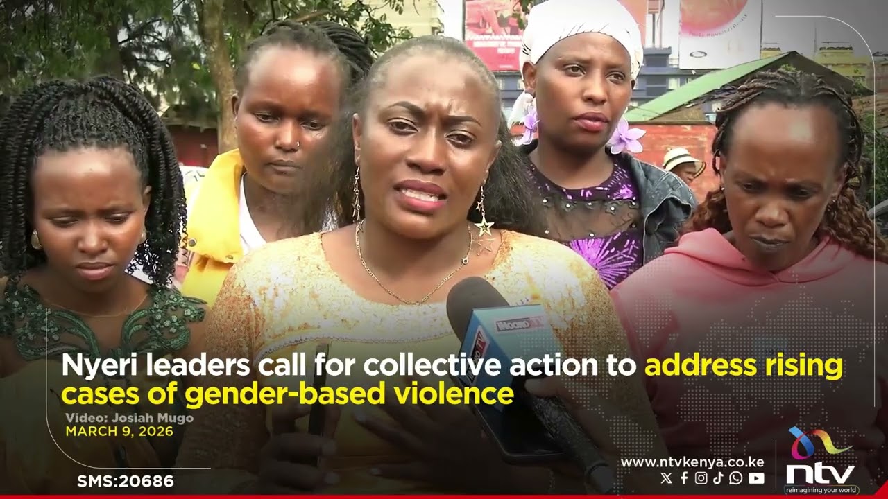 Nyeri leaders call for collective action to address rising cases of gender-based violence