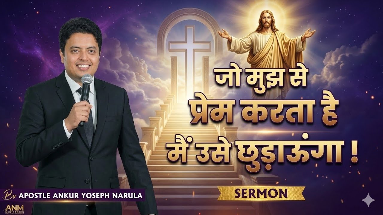जो मुझ से प्रेम करता है , मैं उसे छुड़ाऊंगा || Sermon|| Ankur Narula Ministries#ankurnarulaministries