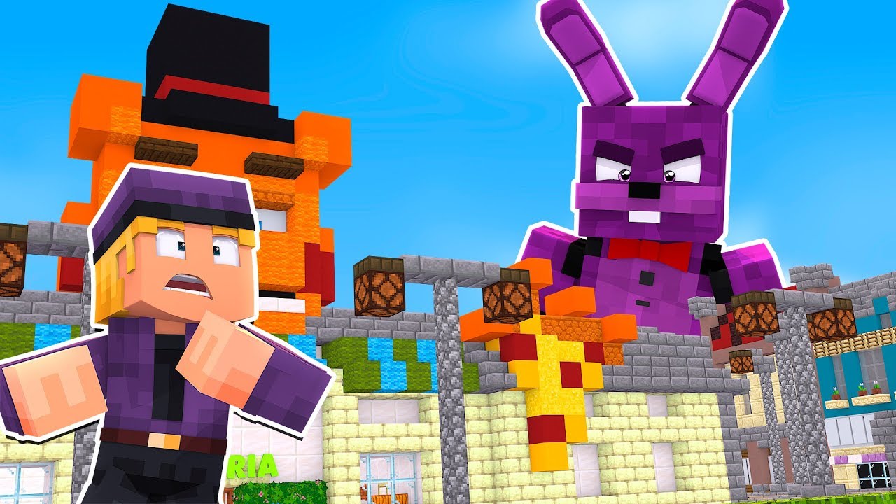 GIANT BONNIE!? | Minecraft FNAF Roleplay