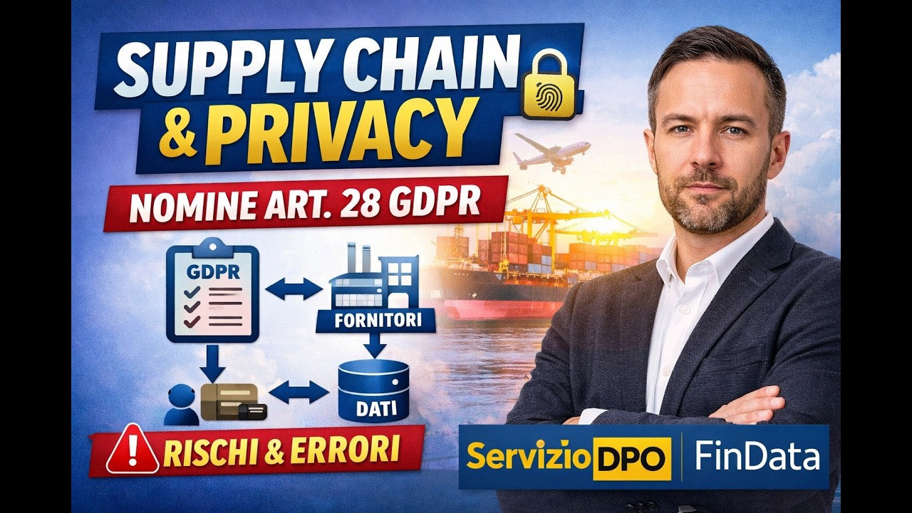Gestione della Supply Chain dal punto di vista “Privacy” e nomine art.28 GDPR
