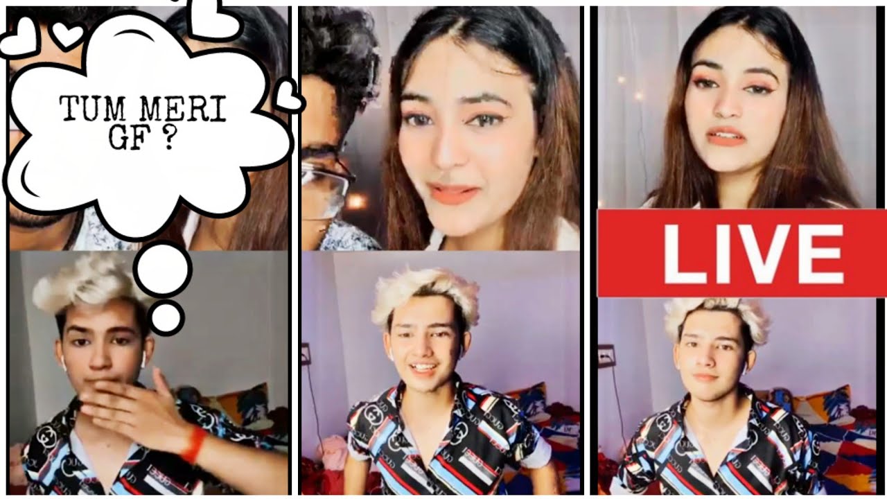 DEEPAK JOSHI -  टिकटॉक स्टार - इंस्टाग्राम पर लाइव - आकृति अग्रवाल के साथ - MUST WATCH 💞||