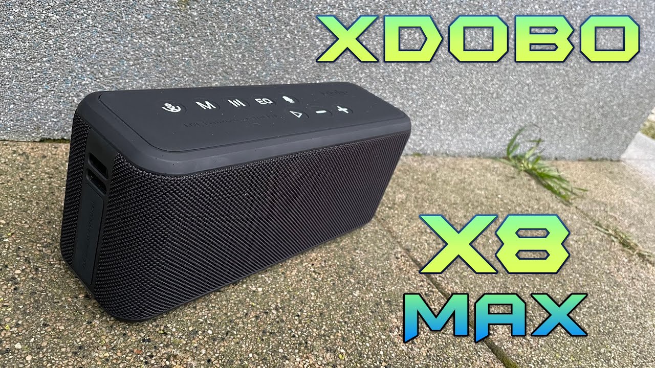 XDOBO X8 MAX - mocny bas i dźwięk 360stopni | test, recenzja, review głośnika BT